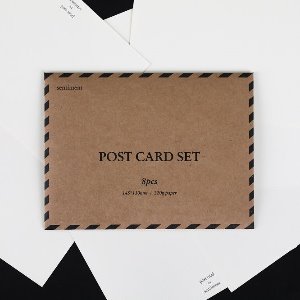 post card set 8pcs